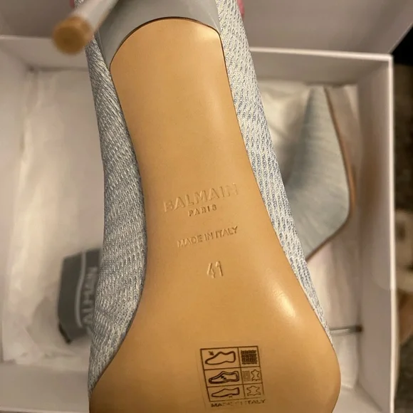 Balmain Bottine Sky heels - size 41 NIB - Picture 13 of 14